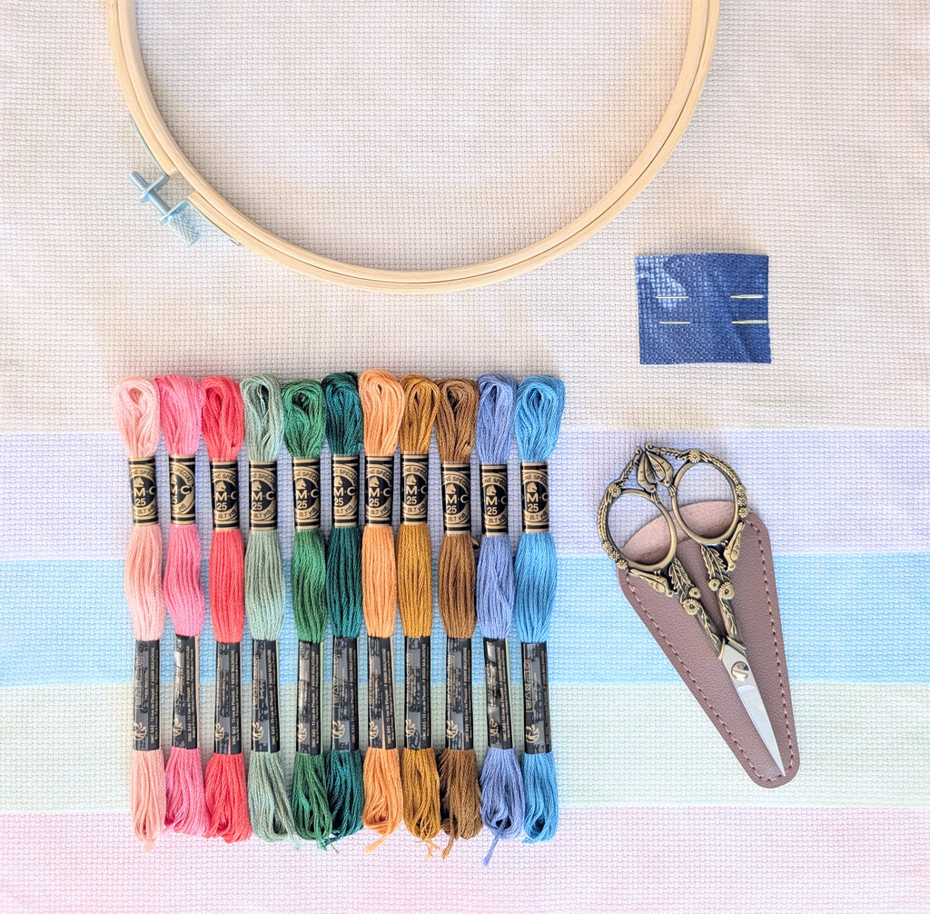 Deluxe Kit with DMC Floss: Pride and Prejudice Stitch-Along – Afterglow ...